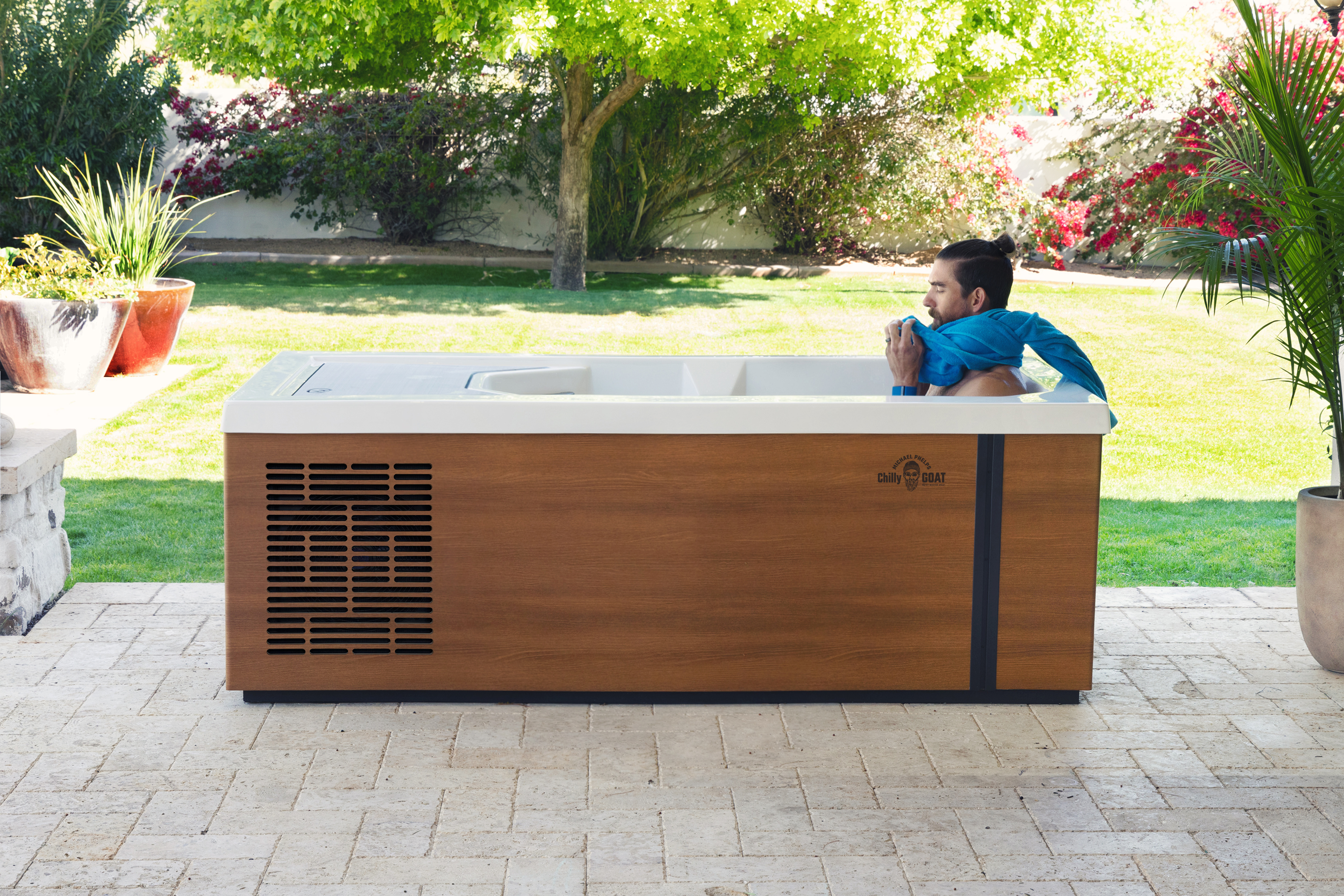 Alpine cold tub lifestyle